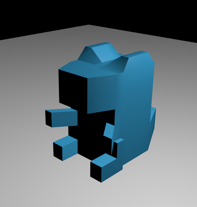 Instead of using my animal plush, I followed the tutorial and modelled the totadile plush alonside the video. It was easier to grasp the concept if I followed it step-by-step.