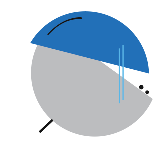 This is a continuation of my experimentation with my portrait. I aligned the elements to the red semi circle.