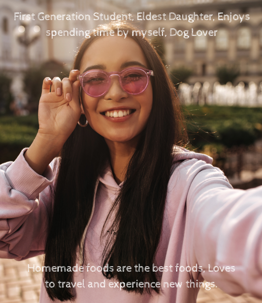 For workshop 1&2, our group looked into Reflexivity in qualitative data. Based on our research, we created three selfies based on how that research would affect the selfie. For the first selfie, adding text around the subject will help add contextual factors that viewers cannot see with a still image.